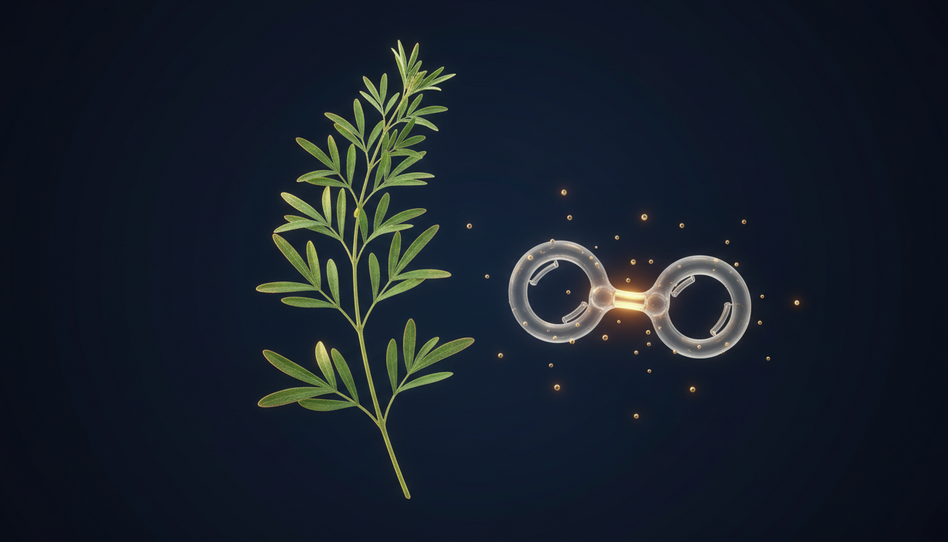 Sweet wormwood plant, the natural source of artemisinin